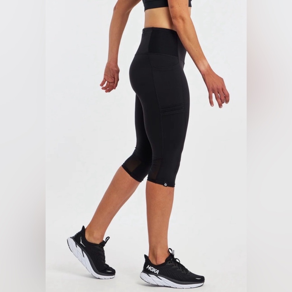 Oiselle Black Pocket Jogger Knickers